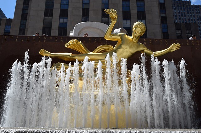 date idea rockerfeller center new york