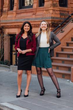 New York matchmaking, two matchmakers standing in New York City