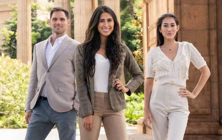 California matchmakers in San Francisco, four matchmakers standing in San Francisco