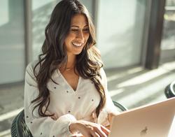 a matchmaker in California sitting at desk, Matchmaker in San Francisco
