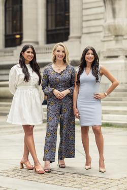 Maclynn matchmakers, three matchmakers standing together