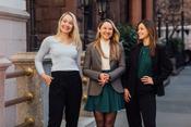 New York matchmakers standing, three matchmakers in NYC