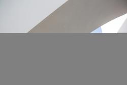 a couple standing inside a building